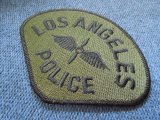 ロサンゼルス市警察　実物エアーサポートショルダーパッチ 