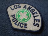 ロサンゼルス市警察　実物トラフィックショルダーパッチ オフィサー