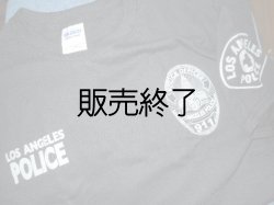 画像1: ロサンゼルス市警察レイドシャツ 半袖 日本人M