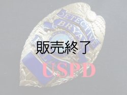 画像1: ブライアン市警察テキサス実物現行バッジ