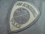 サンバーナディノ市警察実物SWATショルダーパッチ