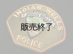 画像1: インディアンネルズ市警察カリフォルニア実物パッチ