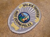 ウェストコビーナ市警察カリフォルニアバッジパッチ