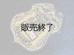 画像1: ニューヨーク市警察サージャントバッジパッチ