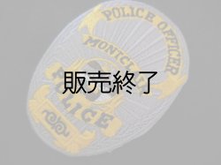 画像1: モントクレア市警察実物バッジパッチ