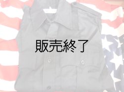 画像1: ニューヨーク市警察ユニフォームシャツ（ダークネイビー）日本人ＭからＬ　長袖