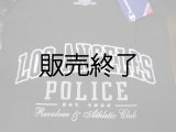 ロサンゼルス市警察オフィシャルトレーニング用Tシャツ ブラック