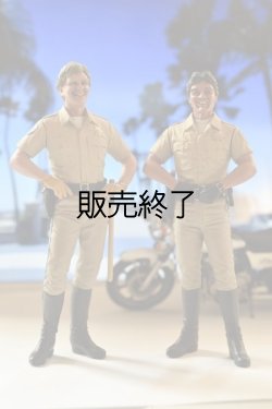 画像3: 1/12スケール　カリフォルニアハイウェイパトロールオフィサーA,B（二体）塗装無しSET　受注限定品