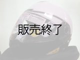 白バイデュアルバイザーモジュラーヘルメット新品ＸＬ