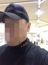 ロスアンジェルスカウンティーシェリフタートルネック長袖シャツ日本人Ｍ