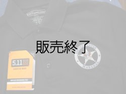 画像1: USマーシャル（連邦保安官）マーク入り実物5.11ポロシャツ　サイズＸＬ（日本人ＸＸＬ）