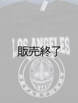 ロサンゼルス市警察ロゴＴシャツ　半そで　日本人Ｌ