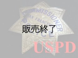 画像1: サンフランシスコ市警察実物バッジ　コミッショナー