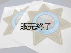 画像1: カリフォルニアハイウェイパトロール白バイ用デカールＳＥＴ 