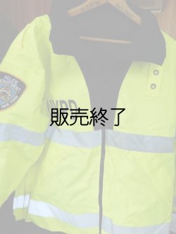 画像2: ニューヨーク市警察ハイビズ新型リバーシブルジャケット 各サイズ