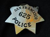 サンフランシスコ市警察レプリカバッジ　オフィサー
