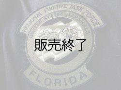 画像1: 連邦保安官事務所　フロリダ支局ショルダーパッチ　サブデュード　ベルクロ仕様