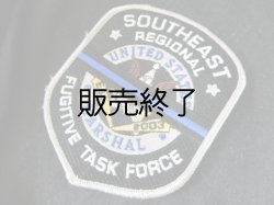 画像1: 連邦保安官事務所サウスイースト逃亡者タスクフォース　パッチ