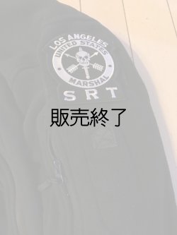 画像3: フード付きタクティカルフリースジャケット 日本人S ブラック