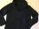 画像1: フード付きタクティカルフリースジャケット 日本人M ブラック (1)
