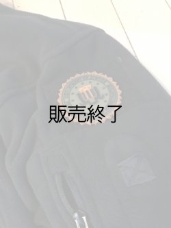 画像3: フード付きタクティカルフリースジャケット日本人XL ブラック