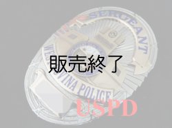 画像1: ウェストコビーナ市警察実物バッジ　サージャント