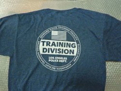 画像2: ロサンゼルス市警察トレーニングディビジョンスクワッドTシャツ　半袖US XL　日本人XXL