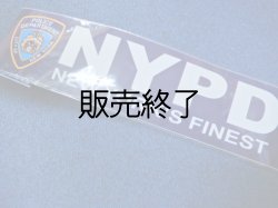 画像1: ニューヨーク市警察ロゴステッカー　大