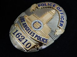 画像1: ロサンゼルス市警察レプリカバッジ　オフィサー