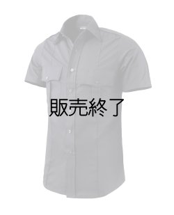 画像1: 新品格安ポリスユニフォームシャツ　ネイビー半袖サイズＵＳ　Ｍ　日本人Ｌ