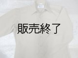 カーキユニフォームシャツ新品長袖　サイズ15ｘ34　日本人Ｍ