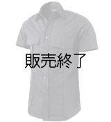 新品格安ポリスユニフォームシャツ　ネイビー半袖サイズＵＳ　XL日本人XXL