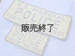 画像1: 連邦保安官　実物ベスト用パッチ　タスクフォース　グリーン　ベルクロタイプ　刺繍