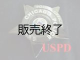 シカゴ市警察バッジ　オフィサー　ブラック仕様