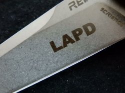 画像3: ロサンゼルス市警察ロゴ入りユーティリティーフォールディングナイフ