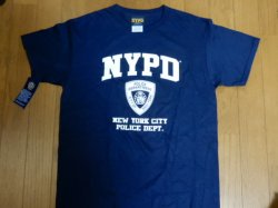 画像1: ニューヨーク市警察オフィシャルスクワッドＴシャツＵＳ　Ｍ日本人Ｌサイズ　