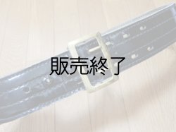 画像4: 4インチリボルバー用プレーン実物ホルスター＆デューティーベルト　