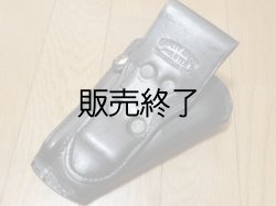 画像3: 4インチリボルバー用プレーン実物ホルスター＆デューティーベルト　
