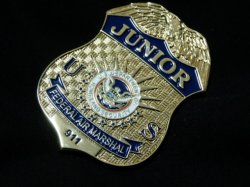 画像1: 連邦保安官ジュニアオフィサーバッジ