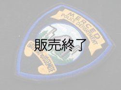 画像1: マーセド市警察カリフォルニア実物パッチ