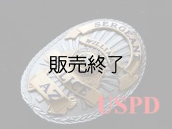 画像1: ウィリアムズ市警察ＡＺ　セカンドバッジ