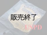 ボストン市警察実物支給バッジ　ランク　サージャントディテクティブ新品未開封