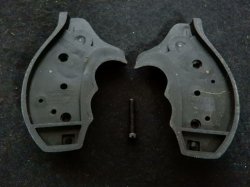画像2: アンクルマイク社Ｓ＆Ｗ　Ｊフレーム用コンバットグリップ　ラウンドバット