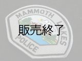 マンモスレイク市警察ショルダーパッチ 