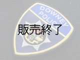 ダウニー市警察ショルダーパッチ 
