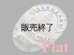 画像2: ロサンゼルス市警察　特注リプロバッジ　各ランク・ナンバー指定可能