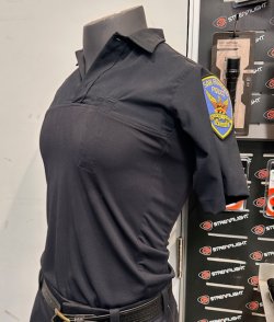 画像1: サンフランシスコ市警察新型ＢＤＵポロユニフォーム日本人Ｌ新品