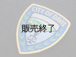 画像1: デイビス市警察ショルダーパッチ