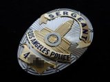ロサンゼルス市警察　特注リプロバッジ　サージャント
