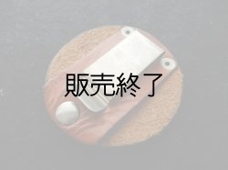 画像2: ラウンドバッジホルダー　茶
